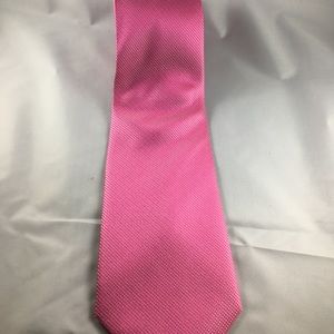 Haines & Bonner of London Men’s  Pink Silk Necktie